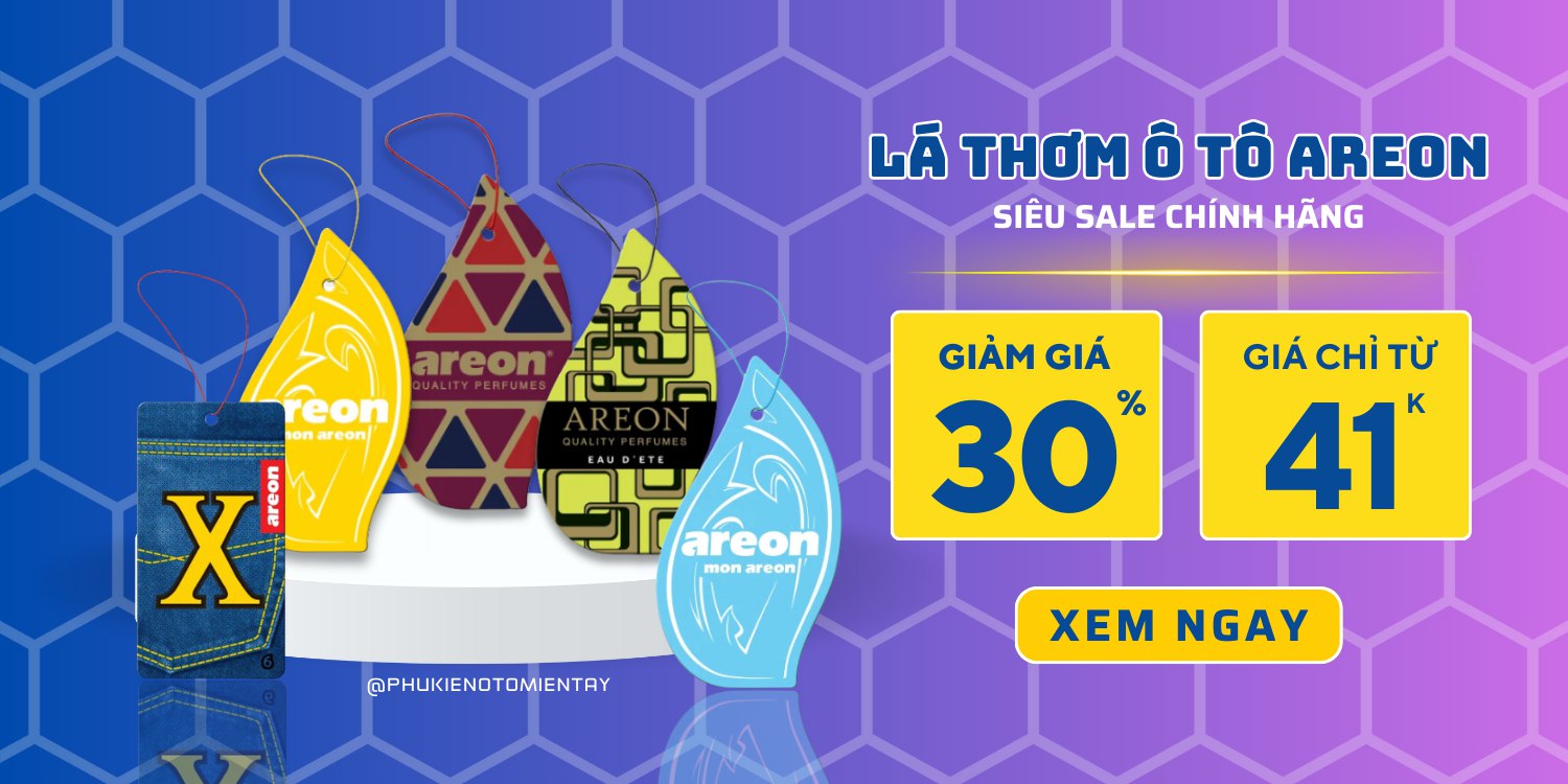 Banner lá thơm Areon