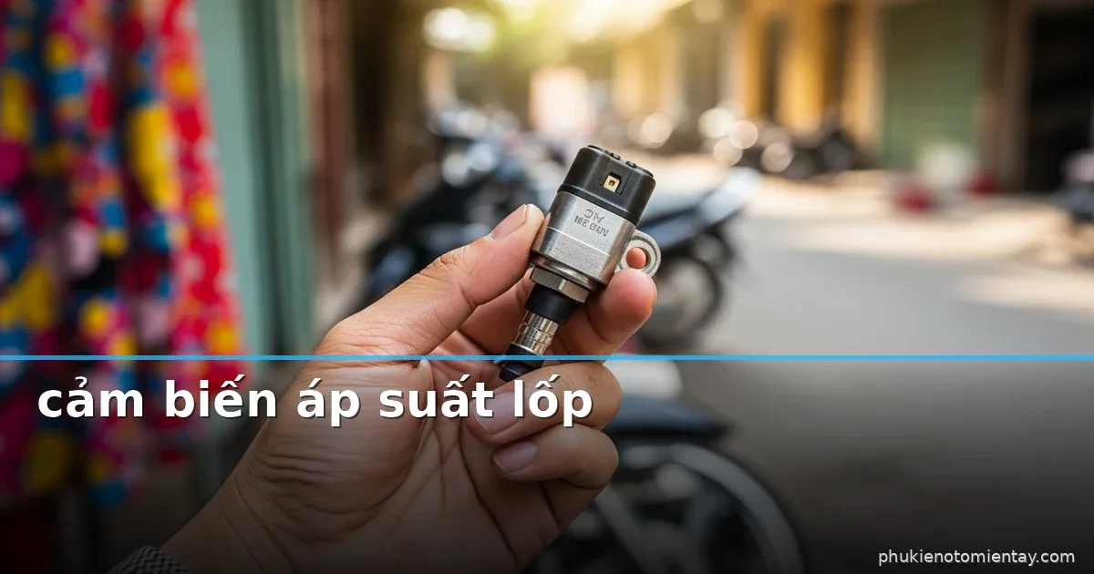 Kinh nghiệm lắp cảm biến áp suất lốp cho xe đô thị