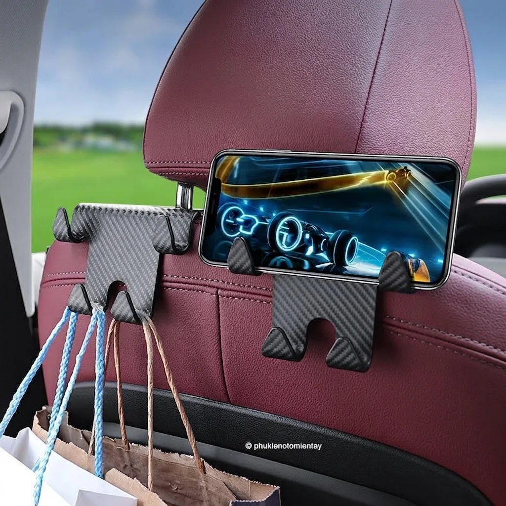 Móc Treo Đồ Sau Ghế Ô Tô - Lựa Chọn Tối Ưu Cho Chiếc Xe Của Bạn