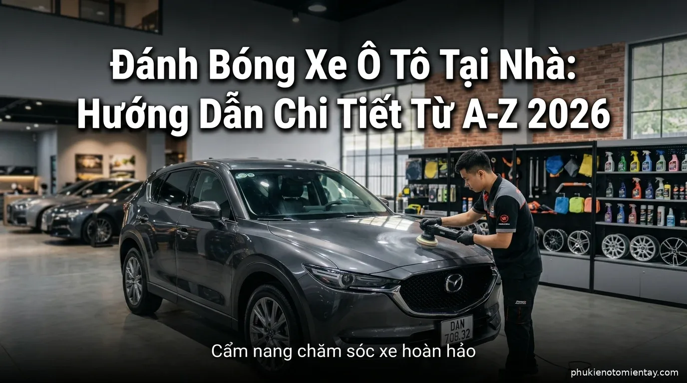 Đánh Bóng Xe Ô Tô Tại Nhà: Hướng Dẫn Chi Tiết Từ A-Z