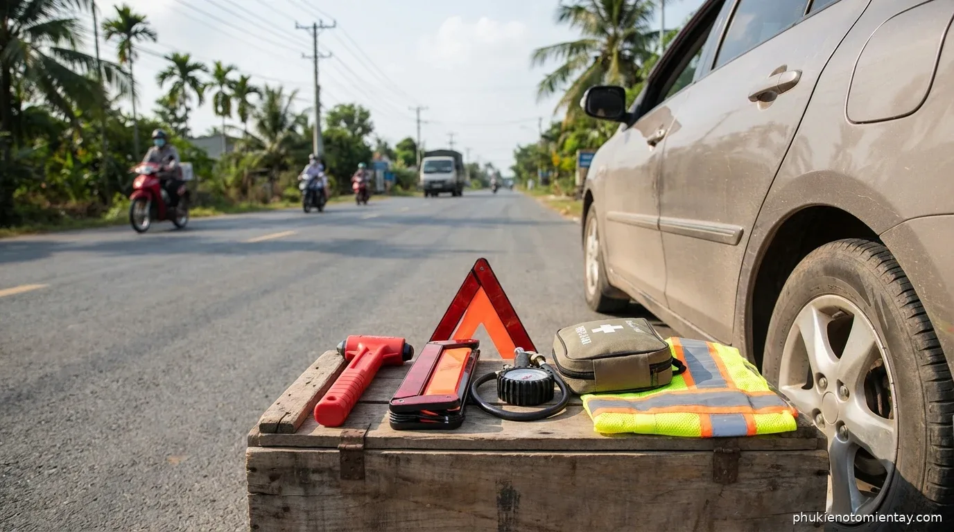 Hình ảnh minh họa: 6. Bộ Sơ Cứu Trên Xe — Chuẩn Bị Cho Tình Huống Khẩn Cấp