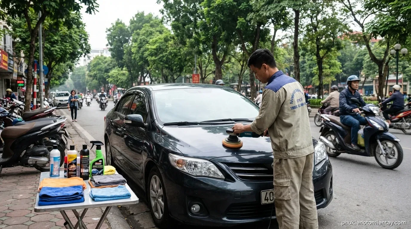 Hình ảnh minh họa: Dụng Cụ Cần Thiết Để Đánh Bóng Xe Tại Nhà