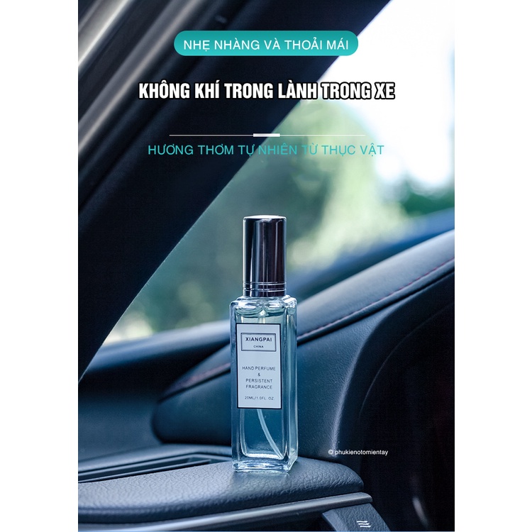 Nước Hoa Ô Tô Phun Xịt Khử Mùi Ô tô XiangPai,  Làm Sạch Không Khí, Hương Thơm Nhanh 20ml 3