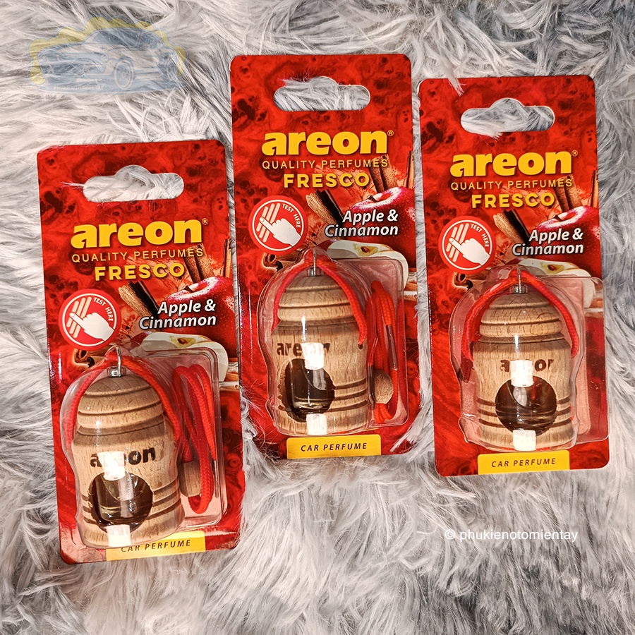 Tinh Dầu Treo Ô Tô Areon,  Chính Hãng Nhập Khẩu Bulgaria, Khử Mùi, Trang Trí Xe Hơi 3