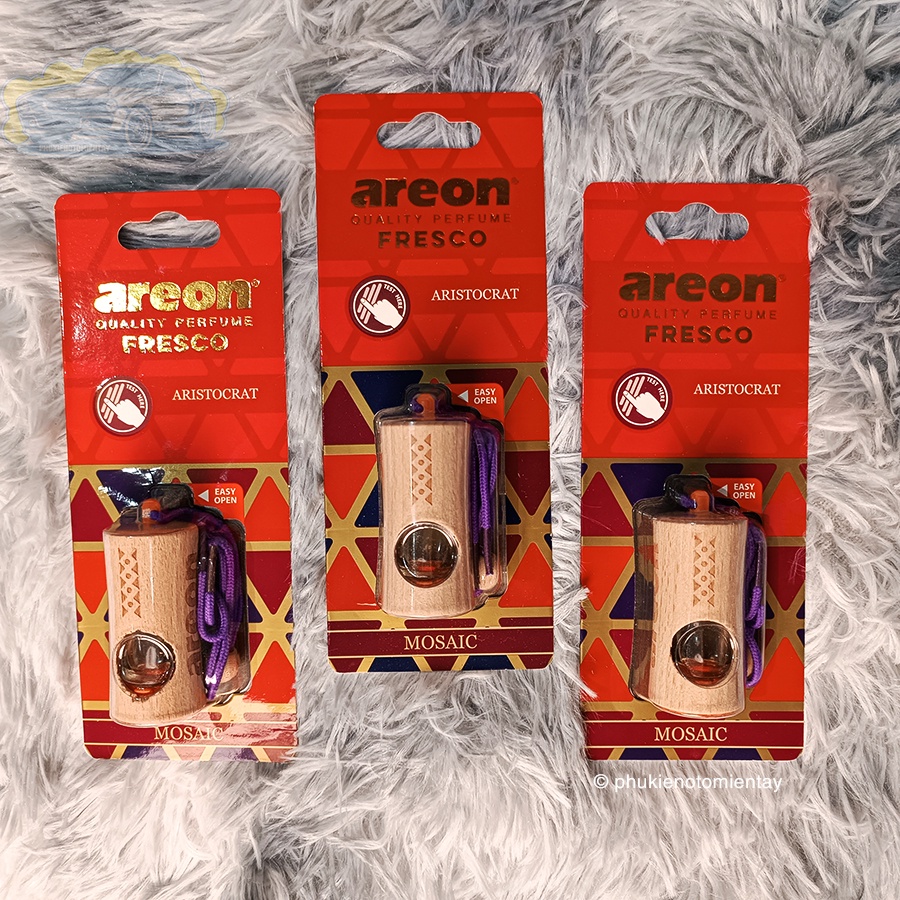 Tinh Dầu Treo Ô Tô Areon,  Chính Hãng Nhập Khẩu Bulgaria, Khử Mùi, Trang Trí Xe Hơi 4