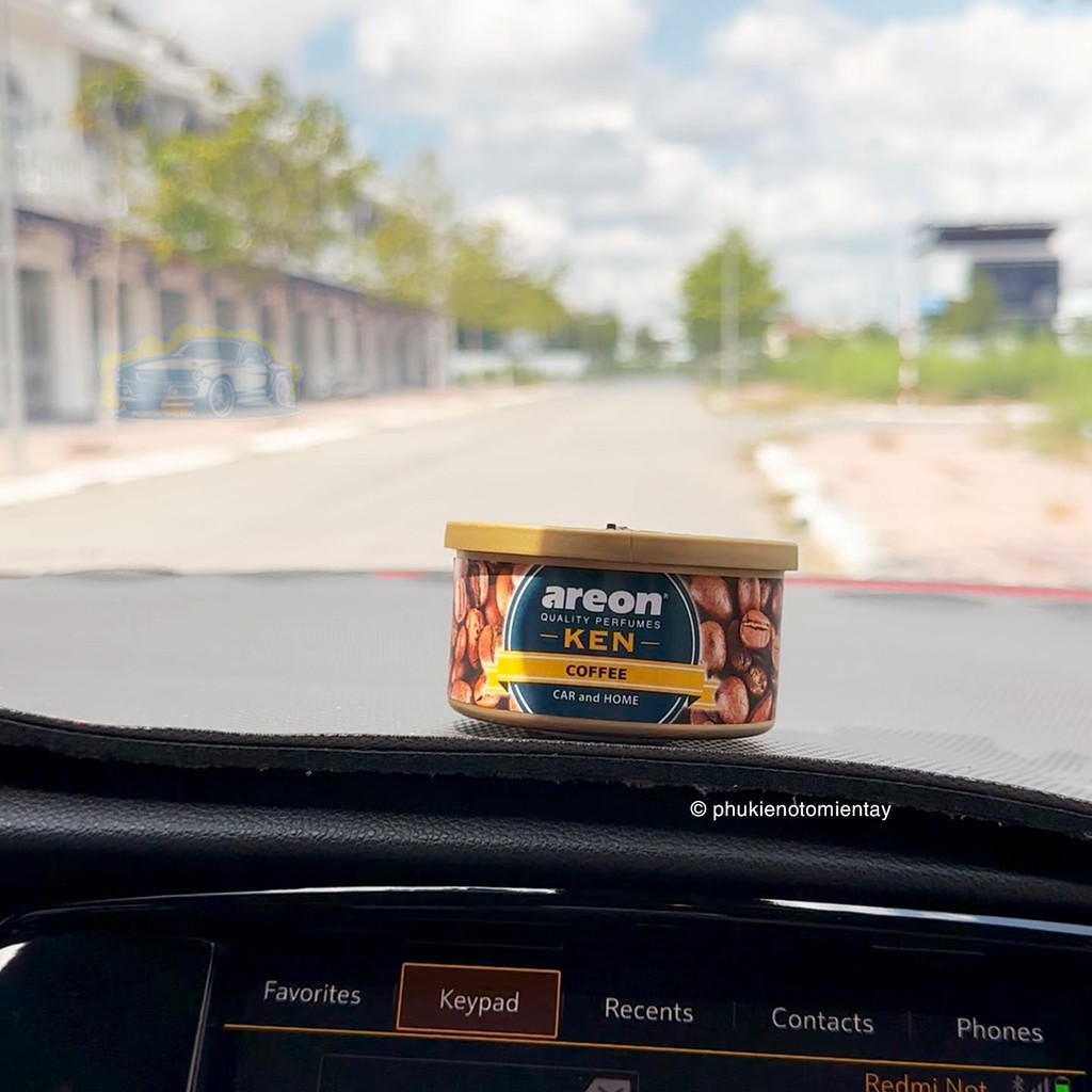 Sáp Thơm Ô Tô Hương Cà Phê Chính Hãng Areon, Thơm Lâu, Khử Mùi Xe Hơi, Nước Hoa Ô Tô 4