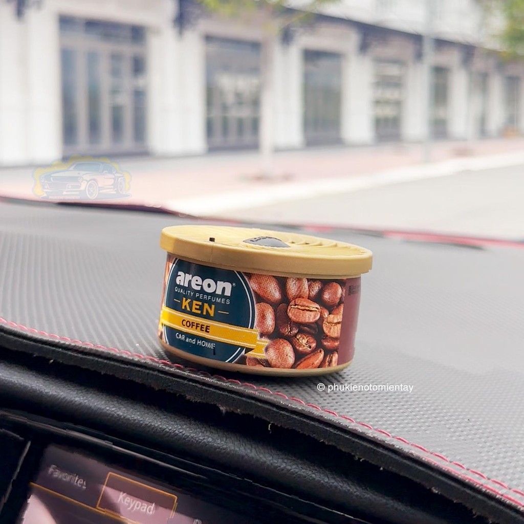 Sáp Thơm Ô Tô Hương Cà Phê Chính Hãng Areon, Thơm Lâu, Khử Mùi Xe Hơi, Nước Hoa Ô Tô 5