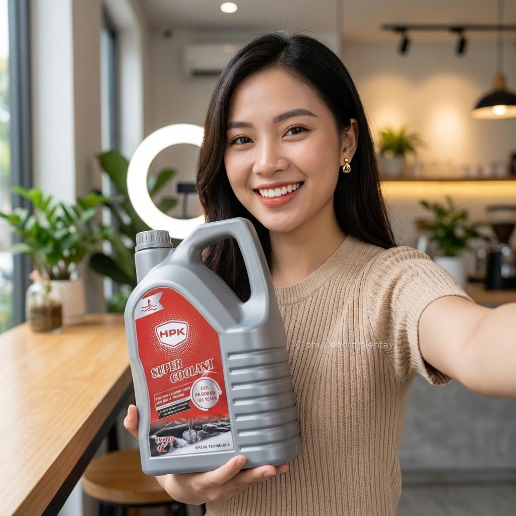 Nước Làm Mát Động Cơ SC50-R Bảo Vệ Động Cơ Toàn Diện - Kéo Dài Tuổi Thọ  Chống Quá Nhiệt 4 Lít 5