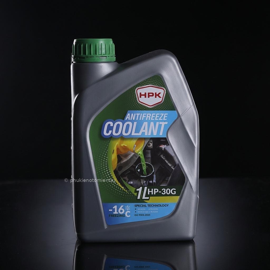 Nước Làm Mát Động Cơ HPK HP30-G Chống Đông -16°C Bảo Vệ Toàn Diện Cho Ô Tô | Đạt Chuẩn Quốc Tế 2