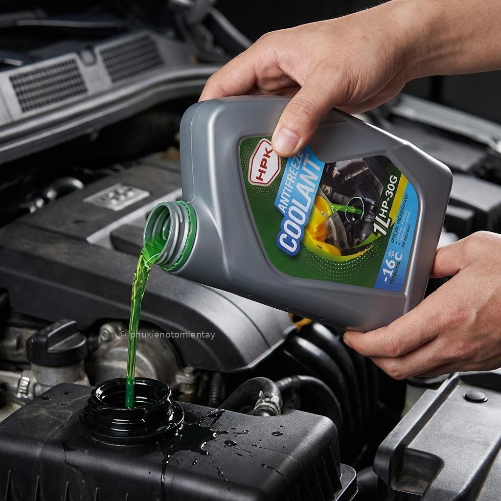 Nước Làm Mát Động Cơ HPK HP30-G Chống Đông -16°C Bảo Vệ Toàn Diện Cho Ô Tô | Đạt Chuẩn Quốc Tế 3