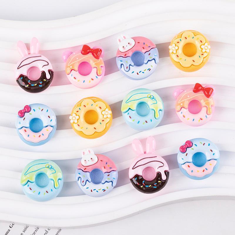 Trang Trí Ô tô Bàn Làm Việc Donut Dễ Thương Bộ 6 Cái Tăng Tính Thẩm Mỹ Cho Không Gian Thiết Kế Đáng Yêu 2