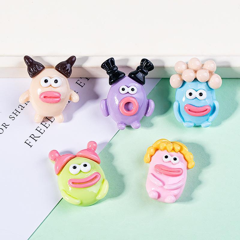 Trang Trí Ô tô Bàn Làm Việc Miệng Rộng Dễ Thương Bộ 5 Con Tăng Tính Thẩm Mỹ Cho Không Gian 4