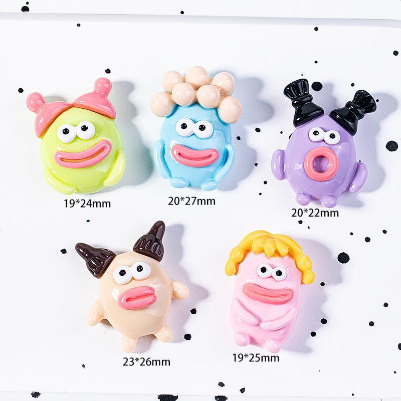 Trang Trí Ô tô Bàn Làm Việc Miệng Rộng Dễ Thương Bộ 5 Con Tăng Tính Thẩm Mỹ Cho Không Gian 3