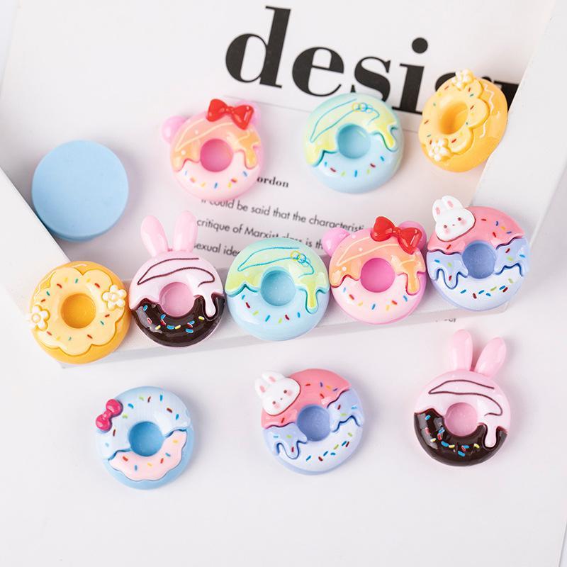 Trang Trí Ô tô Bàn Làm Việc Donut Dễ Thương Bộ 6 Cái Tăng Tính Thẩm Mỹ Cho Không Gian Thiết Kế Đáng Yêu 4