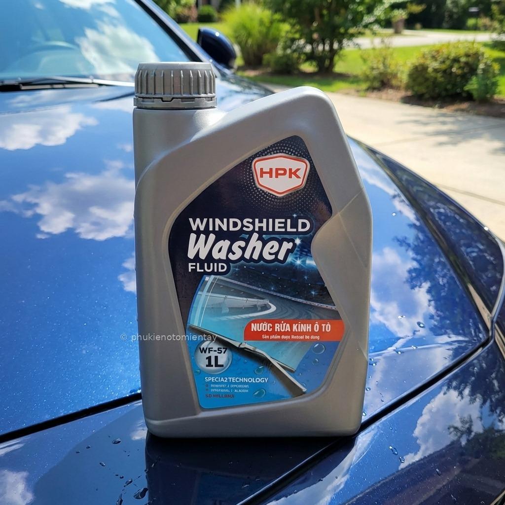 Nước Rửa Kính Ô Tô HPK WF-57 1L Sạch Nhanh Không Vệt An Toàn Kính & Sơn 3