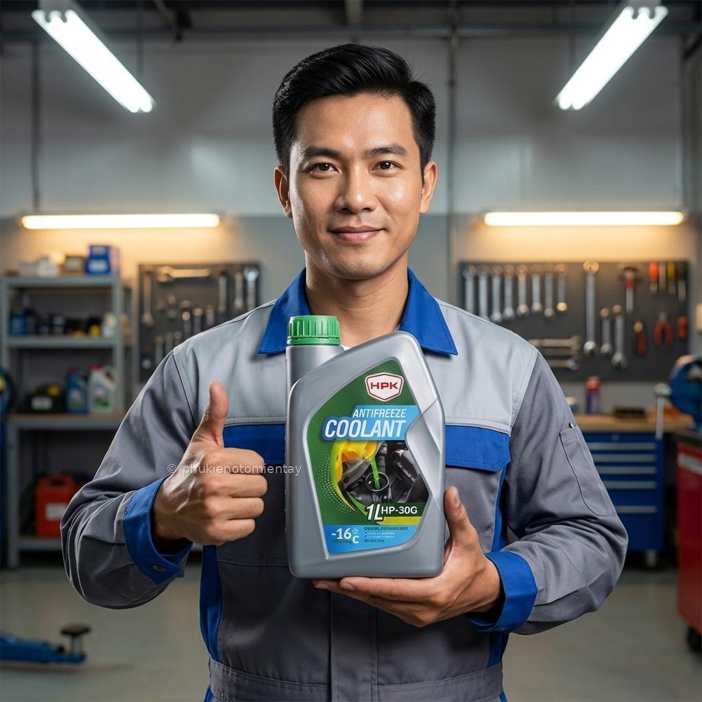 Nước Làm Mát Động Cơ HPK HP30-G Chống Đông -16°C Bảo Vệ Toàn Diện Cho Ô Tô | Đạt Chuẩn Quốc Tế 5
