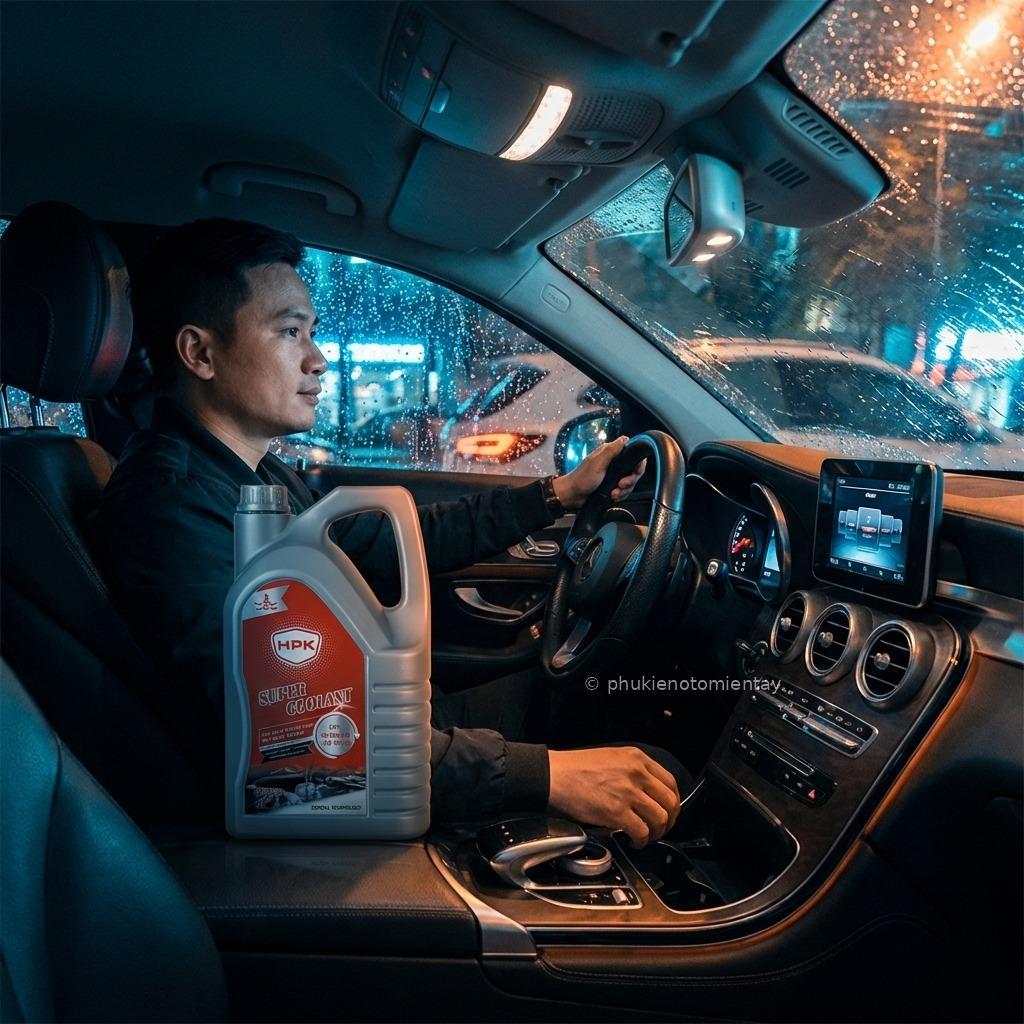 Nước Làm Mát Động Cơ SC50-R Bảo Vệ Động Cơ Toàn Diện - Kéo Dài Tuổi Thọ  Chống Quá Nhiệt 4 Lít 4