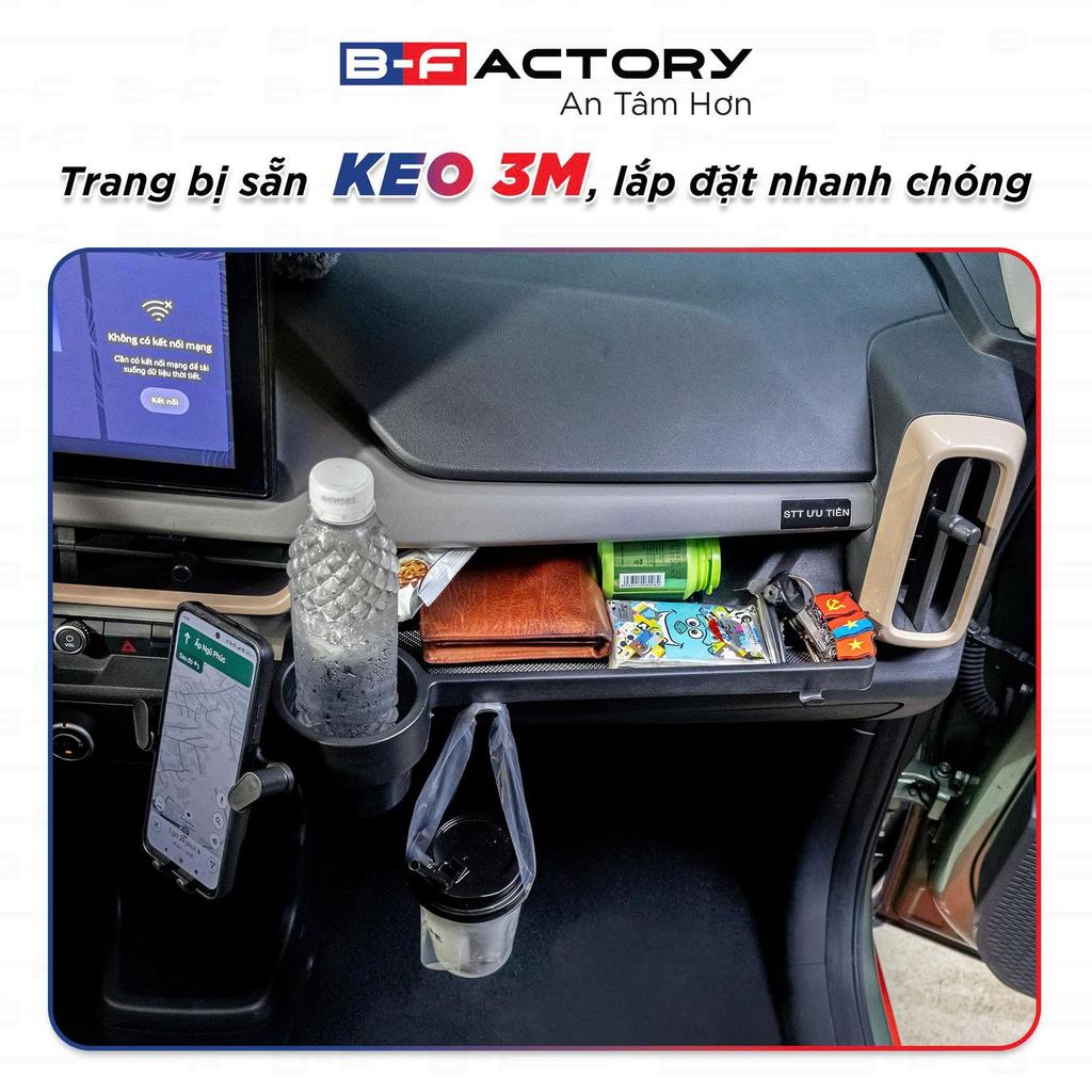 B-FACTORY Khay Đựng Đồ Đa Năng VF3 Chính Hãng Dễ Dàng Lắp Đặt Tiện Lợi Cho Gia Đình 4