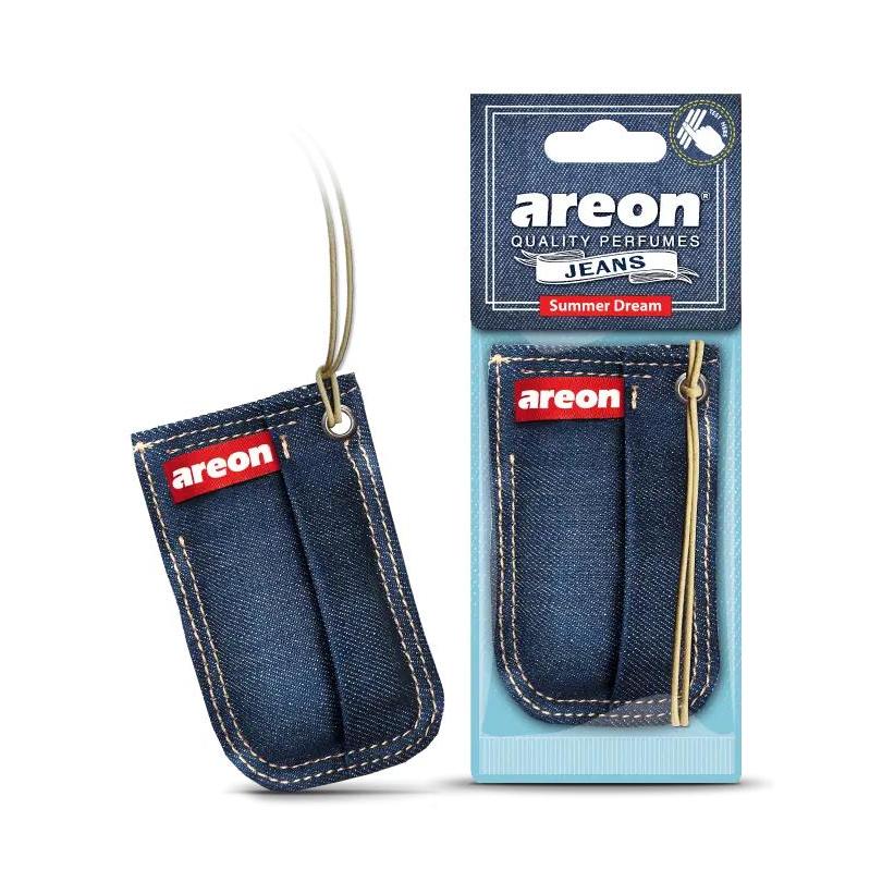 Areon Túi Thơm Ô Tô Jeans Bag Summer Dream - Hương Tự Nhiên Khử Mùi Hiệu Quả Dễ Sử Dụng Cho Nội Thất Xe Hơi 5