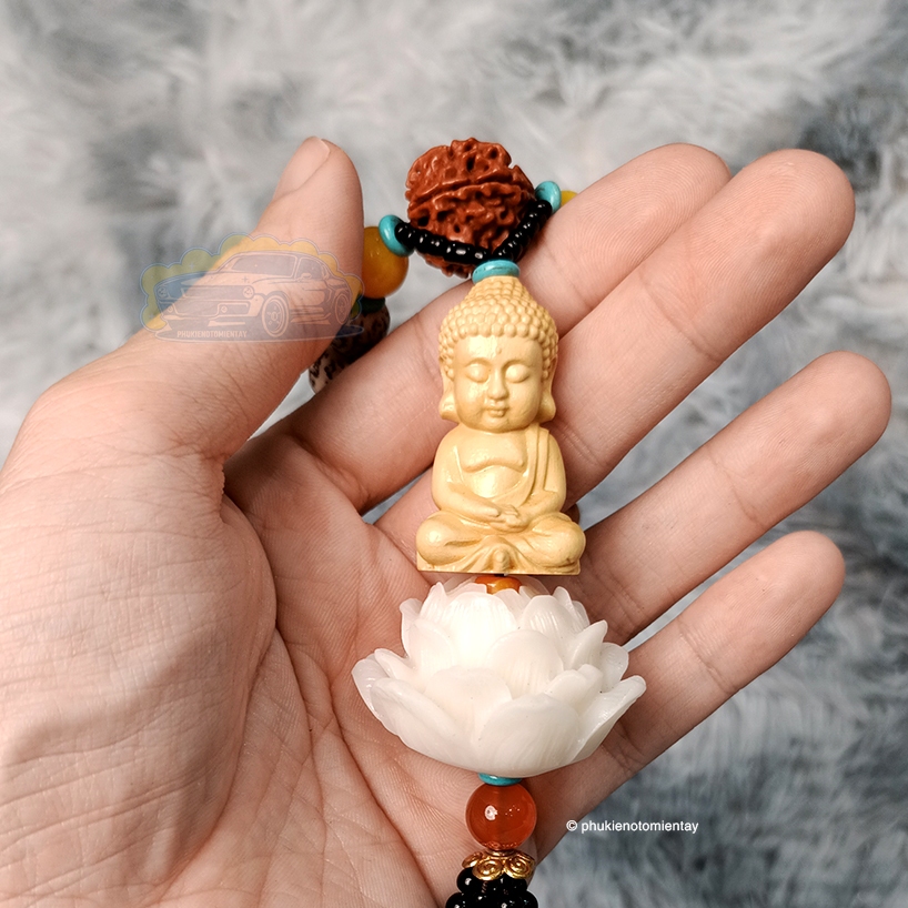 Dây Treo Trang Trí Ô Tô Phong Thủy Hình Phật 3