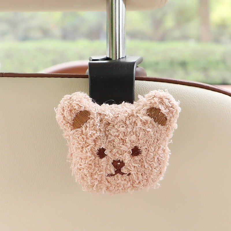 Móc Treo Đồ Trên Ô Tô, Xe Hơi Hoạt Hình Gấu Bông Dễ Thương 5