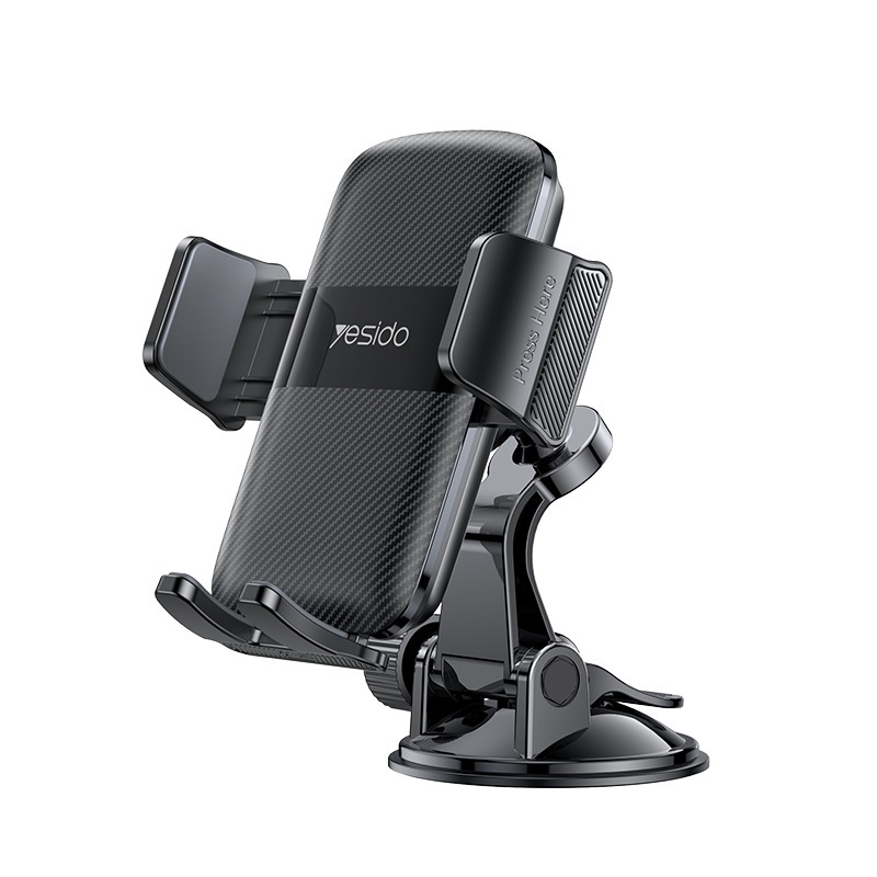 Giá Đỡ Điện Thoại Kẹp Điện Thoại Trên Ô tô, Dán bảng điều khiển, táp lô, Cửa Kính Dễ Sử Dụng YESIDO 5