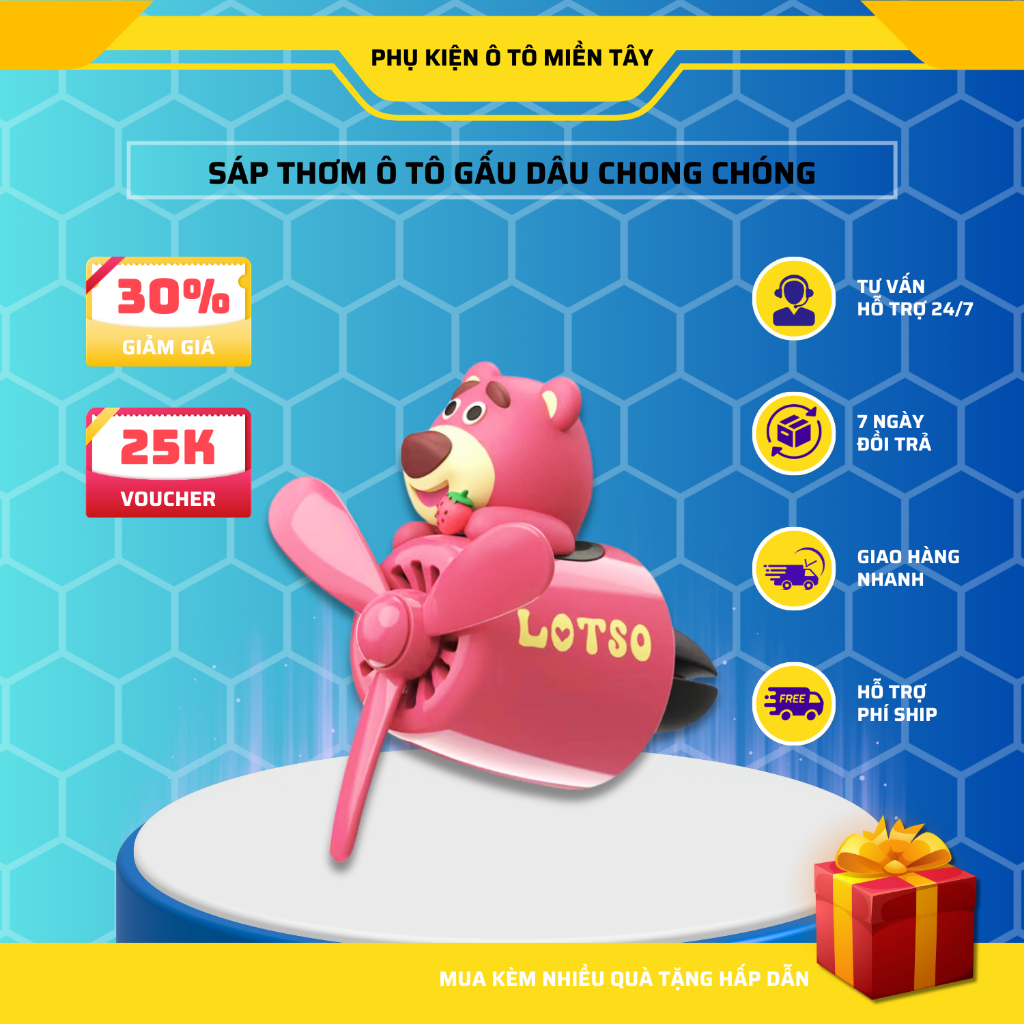 Nước hoa Ô tô cao cấp kẹp cửa gió điều hòa xe hơi Phim hoạt hình dễ thương