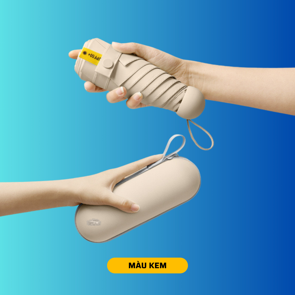 Dù Ô tô Mini Gấp Gọn Dễ Dàng Mang Theo - Chống thấm nước và chống tia UV 5