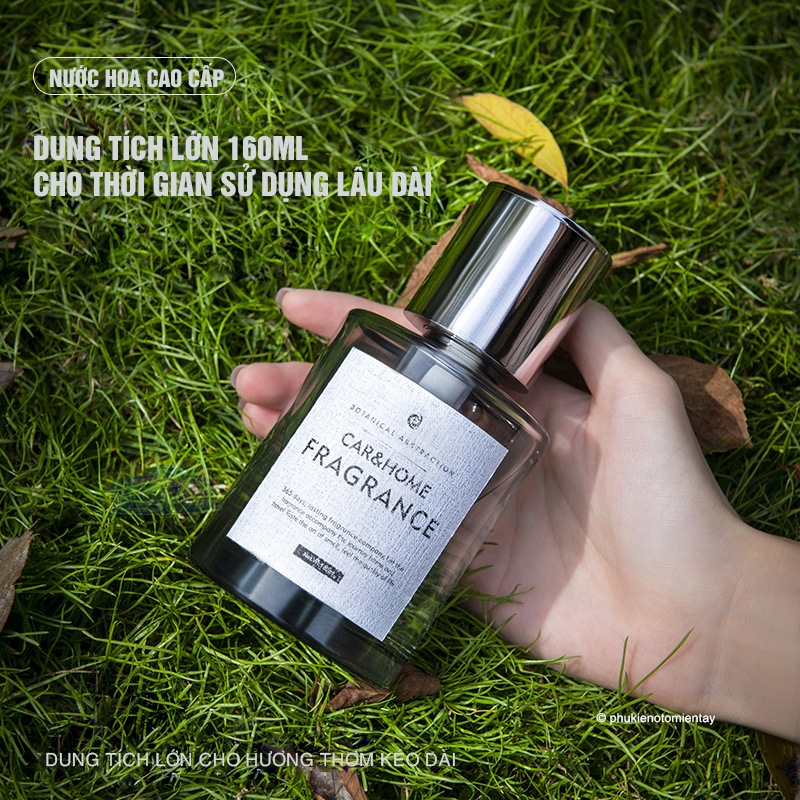 Nước Hoa Ô Tô Cao Cấp, Chuyên Dùng Cho Xe Hơi, Ô TÔ Khử Mùi Trang Trí Ô tô Chai Lớn 160ml 4