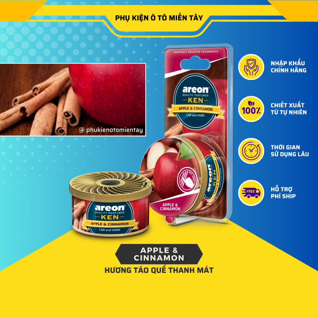 Sáp Thơm Ô Tô AREON - Khử Mùi Xe Hơi Cao Cấp Nhập Khẩu Bulgaria 3