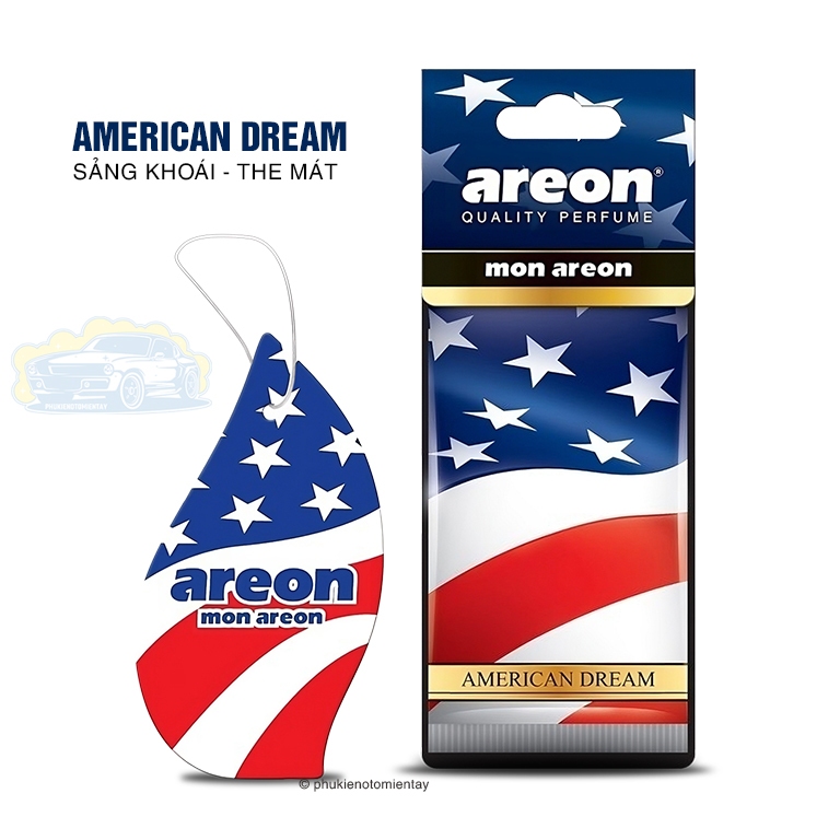 Lá Thơm Treo Xe Ô Tô Areon Nhập Khẩu Bulgaria Khử Mùi, Thơm Phòng Trang Trí Xe Hơi 2