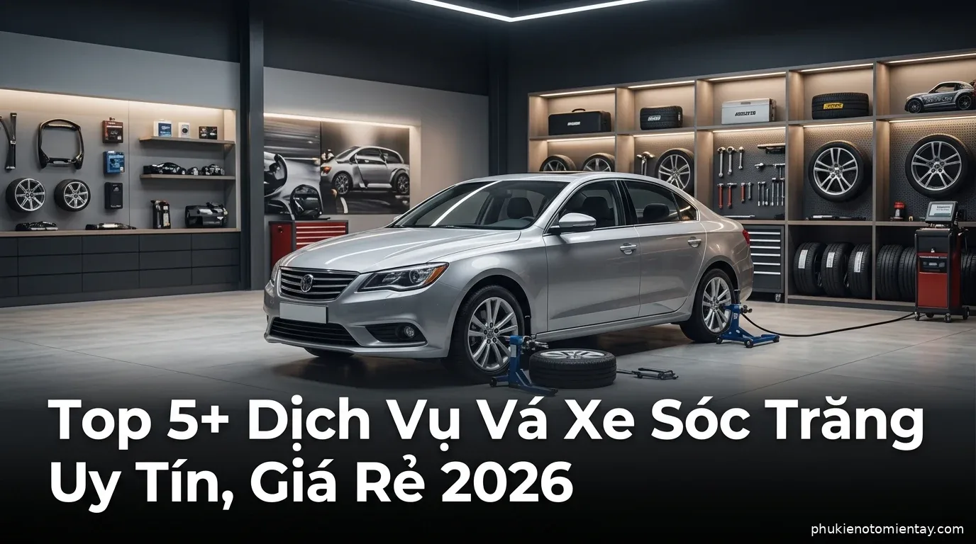Top 5+ Địa Chỉ Vá Xe Sóc Trăng Uy Tín, Giá Rẻ 2026